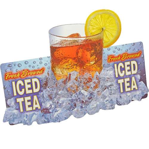 03043.0004 Compatible Bunn Decal (Iced Tea)