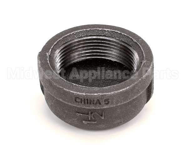 03058 Cleveland Cap;Pipe;1-1/2 In; Black