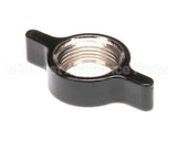 03093.0001 Bunn Wing Nut,Faucet (Blk W/Insert