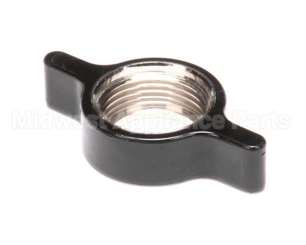 03093.0001 Bunn Wing Nut,Faucet (Blk W/Insert