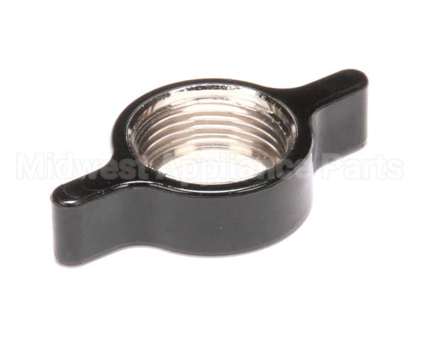 03093.0001 Bunn Wing Nut,Faucet (Blk W/Insert