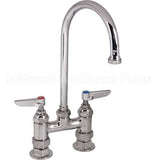 0325 Compatible TS Brass Faucet, 4"Deck, Gsnk, Leadfree
