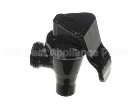 03260.0021 Bunn Faucet Assembly, Black Lift Handle