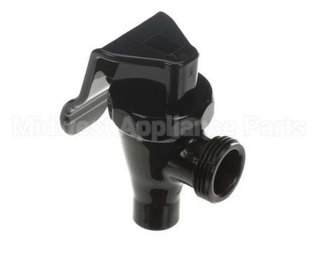 03260.0021 Bunn Faucet Assembly, Black Lift Handle