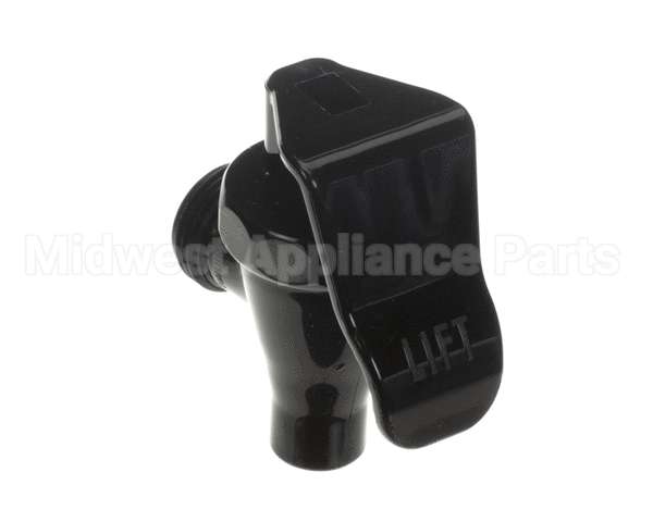 03260.0021 Bunn Faucet Assembly, Black Lift Handle