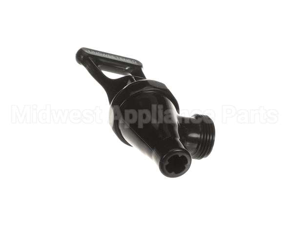 03260.0102 Bunn Faucet Assy, Black Hdl