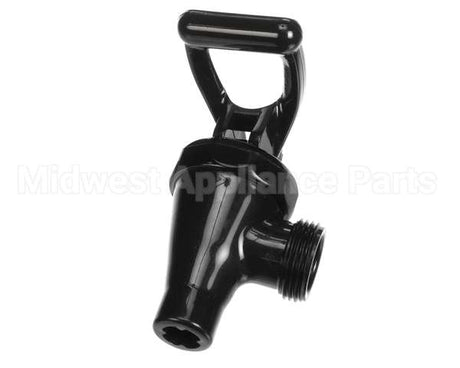03260.0119 Bunn Faucet Assy, Black Nudger Am