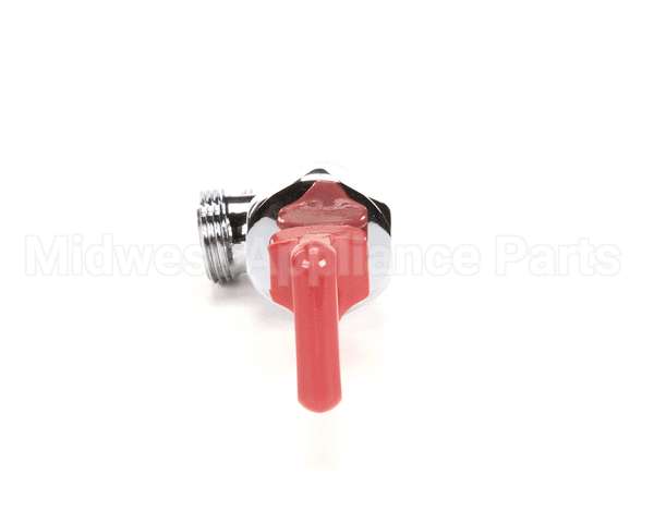 03287.0006 Bunn Faucet Assembly, Crm W/Red Handle