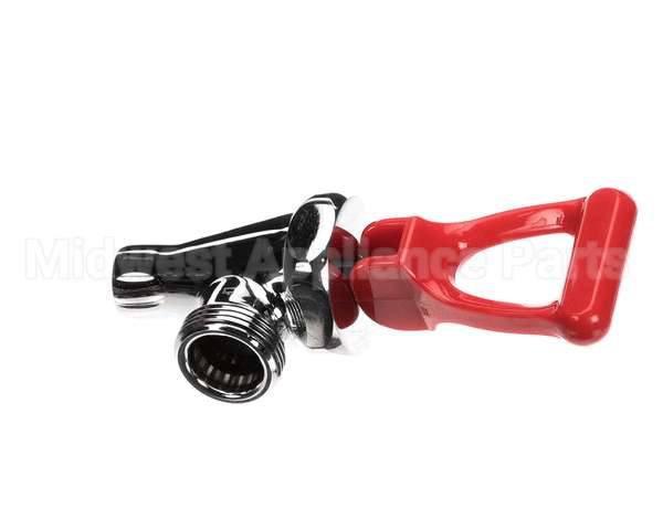 03287.0008 Bunn Faucet Assembly,Crm W/Red No Text