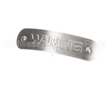 033121 Waring Nameplate Panel /Wsb40