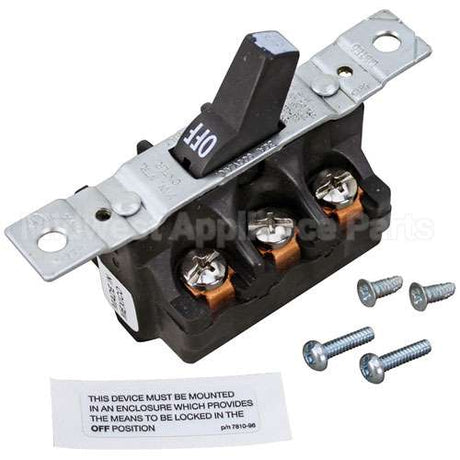 0331300 Compatible Seco Manual Motor Controller Toggle Switch
