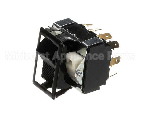 03356.0003 Bunn Switch,4Pdt 250V Blk W/Blk Bzl