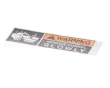 03408.0000 Bunn Decal, Warning-Remove Funnel
