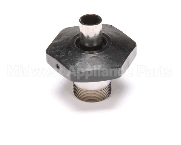 035A T&S Brassoutlet W/ Black Heat-Resistant Hand