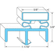 037453 Compatible Norlake Gasket, Door