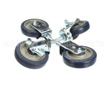 039542 Keating Caster 5 Fryer Set Of 4- 2 Swi