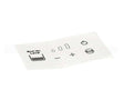 04.HU0064.002 Grindmaster Cecilware Karma Control Panel Sticker