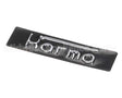 04.HU0066.001 Grindmaster Cecilware Karma Logo Sticker