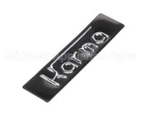 04.HU0066.001 Grindmaster Cecilware Karma Logo Sticker