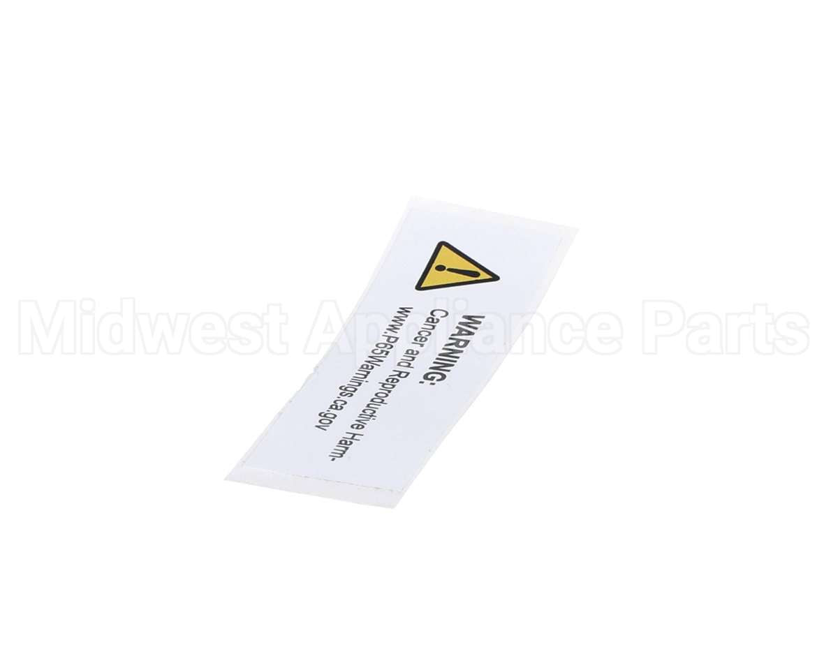 04.IP0368.001 Grindmaster Cecilware """Proposition 65"" Sticker"