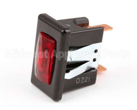 04226.0002 Bunn Lamp, 125V-Black W/Red Lens