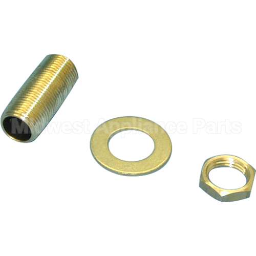 0425M Compatible TS Brass Nipple - Supply, 1/2" Straight