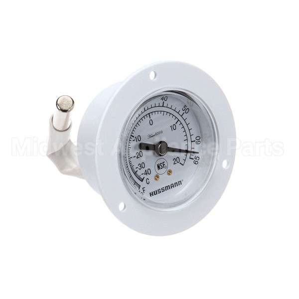 0443312 Compatible Hussmann Thermometer-2 Dial White