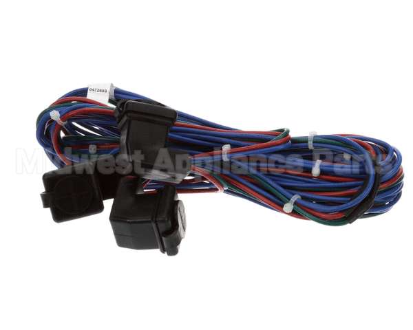 0472693 Hussmann Harness-Shelf 3 Plug Black