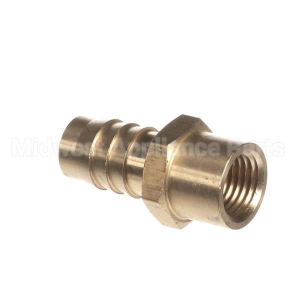 04730-004-55-02 Compatible Jackson Adapter, 1/2" Barb X 1/4"Brass