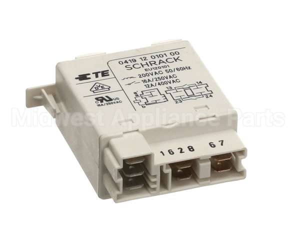 049159 Electrolux Professional Relay; 200V 50/60 Hz; 2 Contacts