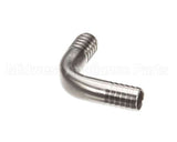 04C03-257 Foxx Equipment Elbow, 3/8B X 3/8B (S/S)