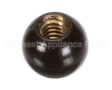 05.04.563.09 Hatco Nut Brass 8-32 Bold Black
