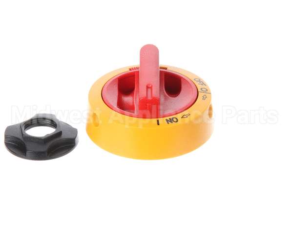 05.30.202.00 Ovention Knob,Red-Yellow,On/Off,Switch