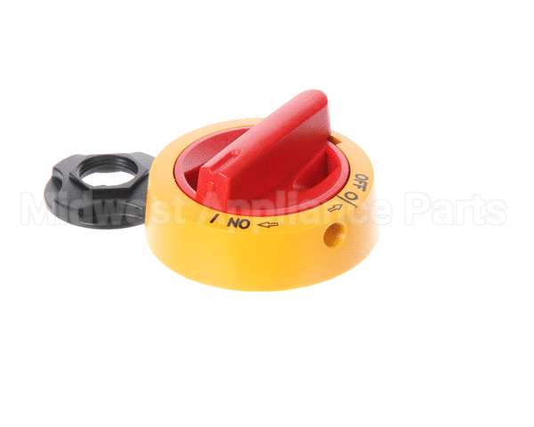 05.30.202.00 Ovention Knob,Red-Yellow,On/Off,Switch