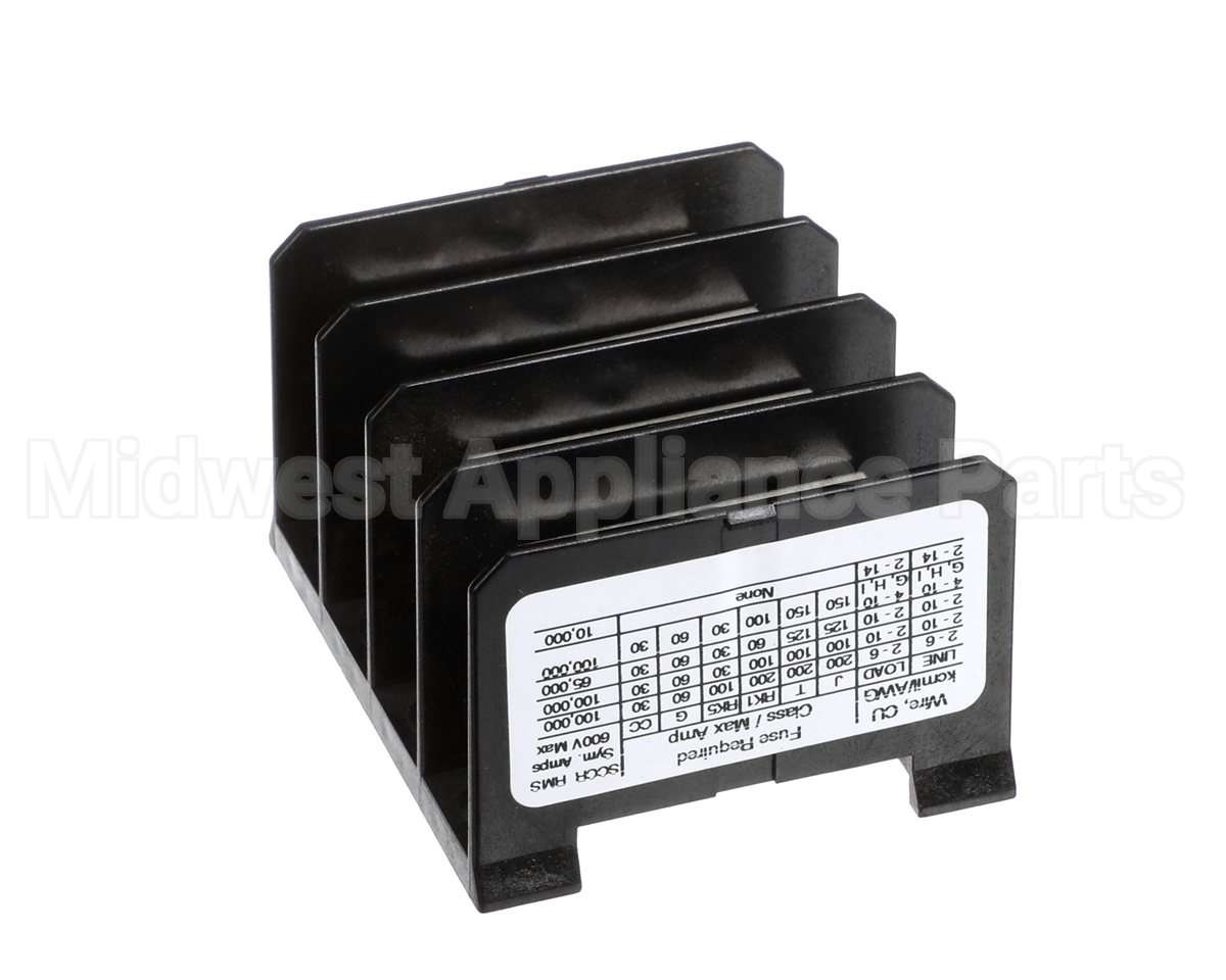 0500205 Marshall Air 4 Pole 600V Terminal Block