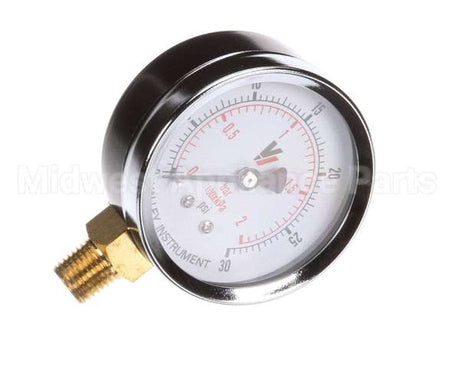 0507100 Champion - Moyer Diebel Gauge,Pressure 30Lb Df/Sw
