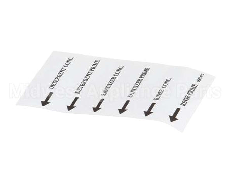 0507470 Champion - Moyer Diebel Label, Injector Prime Df/Sw