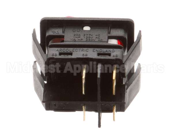 0512221 Champion - Moyer Diebel Switch, Rocker Dpst 250V Neon