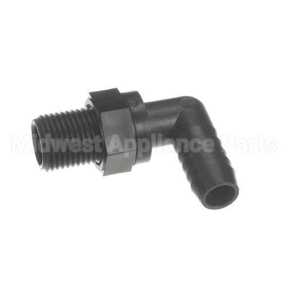 0513731 Compatible Champion Elbow, 1/4 Npt X 1/2 Hose Barb Pp C/W Nu