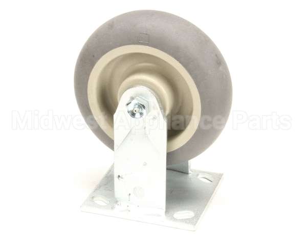 0569262 Cres Cor Caster 6D, Rubber Donut, Plt, Rigid