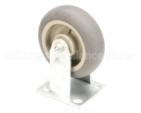 0569262 Cres Cor Caster 6D, Rubber Donut, Plt, Rigid