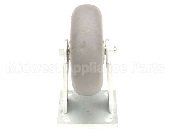 0569262 Cres Cor Caster 6D, Rubber Donut, Plt, Rigid