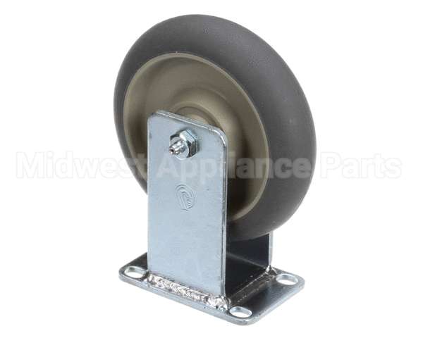 0569306R Cres Cor Caster 5D, Rubber Donut, Plate