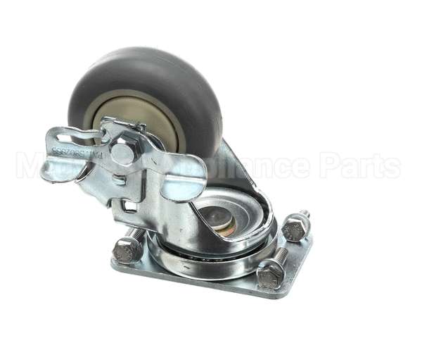 0569313BK Cres Cor Caster Kit, 3" Dia, Plate