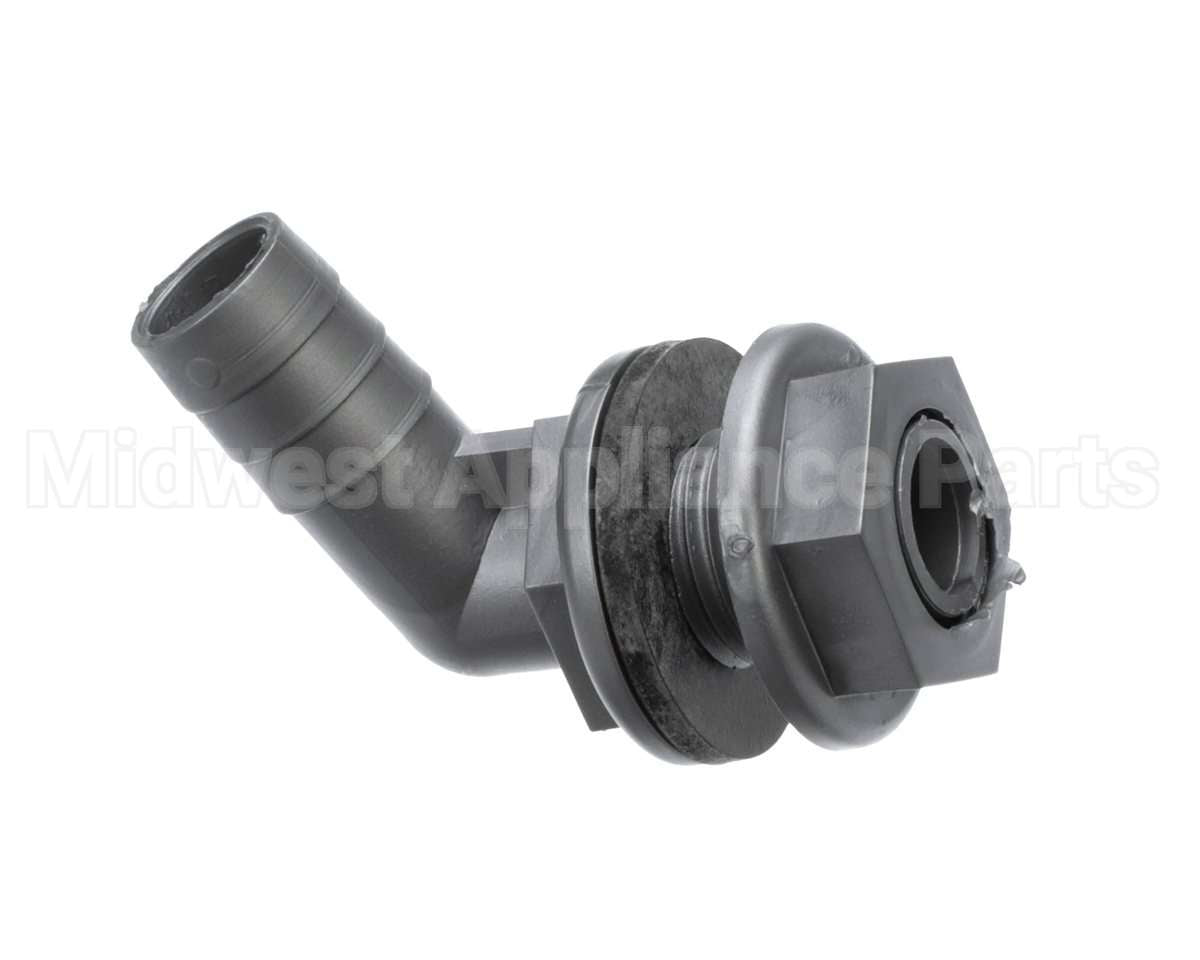 05700-004-30-86 Jackson Bulkhead To 12" Hose Barb Assembly