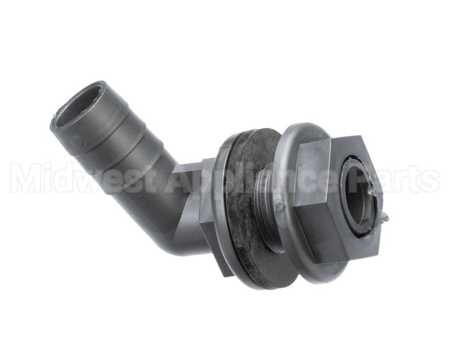 05700-004-30-86 Jackson Bulkhead To 12" Hose Barb Assembly