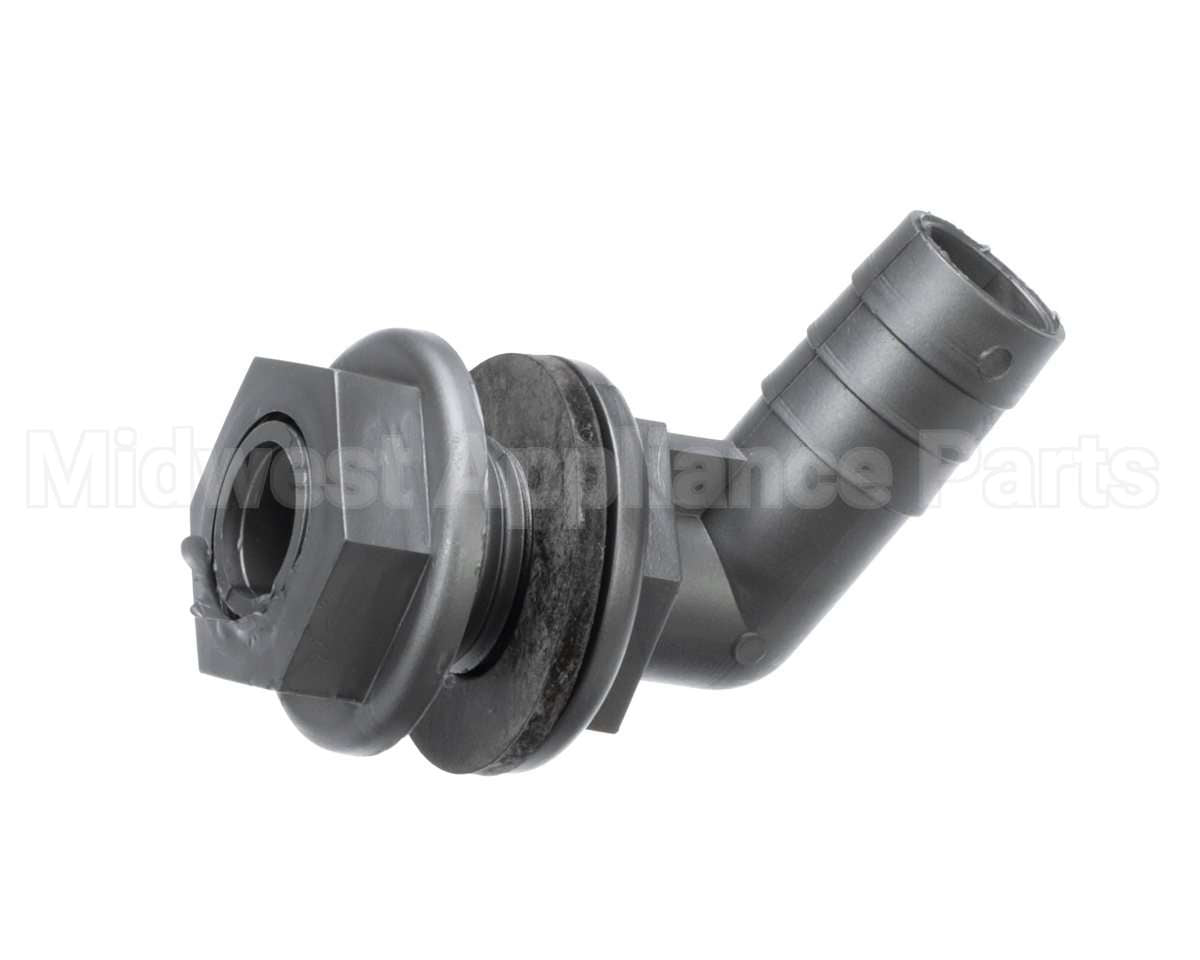 05700-004-30-86 Jackson Bulkhead To 12" Hose Barb Assembly