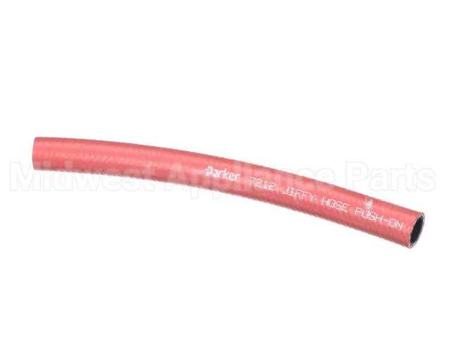 05700-004-67-84 Jackson A-Hose, Rinse Pump 1/2" Red 7-3/4" Long