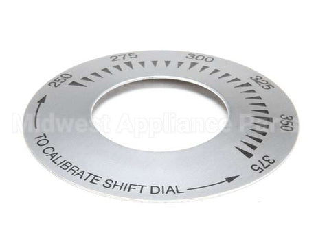 058037 Keating Thermostat Dial Plate Fryer 25