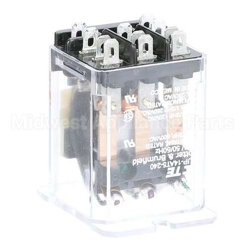 05945-002-47-74 Compatible Jackson Relay, 3Pole, 240V 50/60Hz